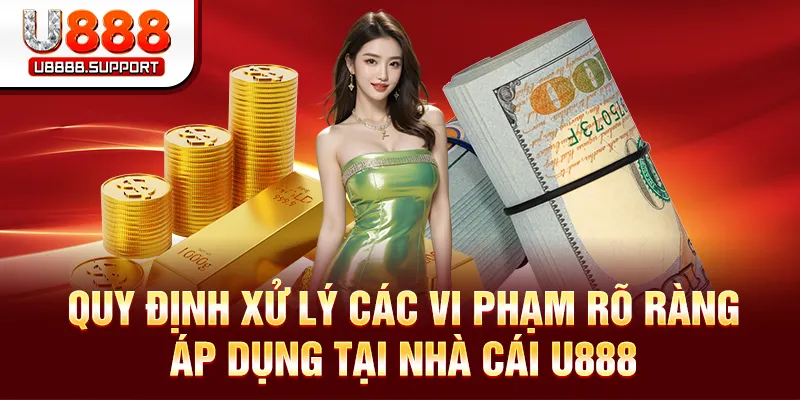 Quy định trong việc xử lý những hành vi vi phạm
