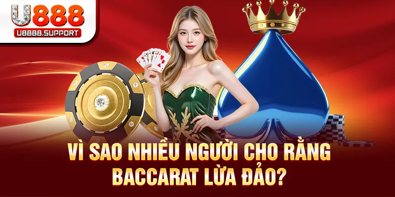 Vì sao nhiều người cho rằng Baccarat lừa đảo?