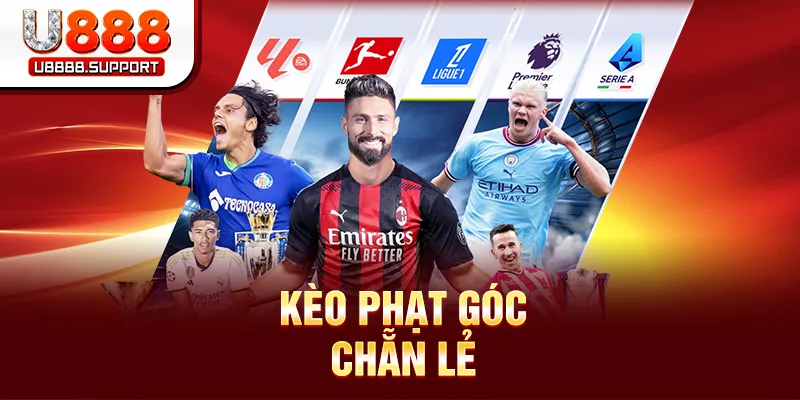 Kèo phạt góc chẵn lẻ